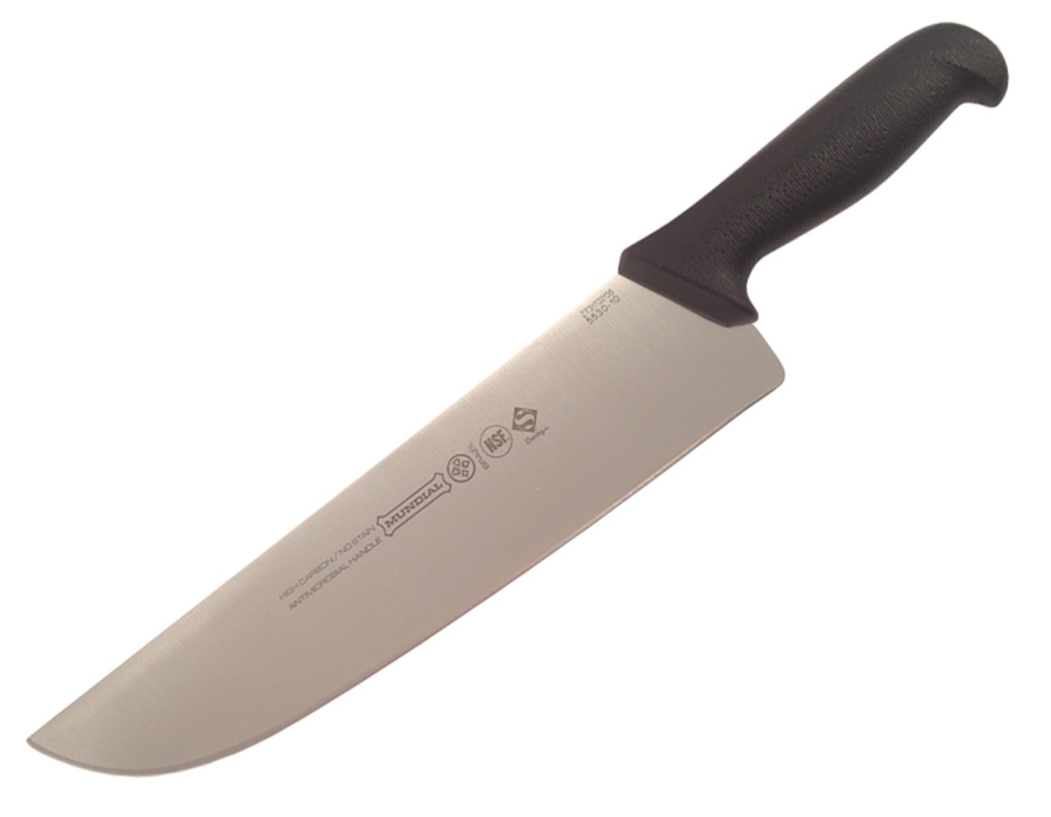 Mundial 5530038BK 10" Butcher's Knife (Black Handle)