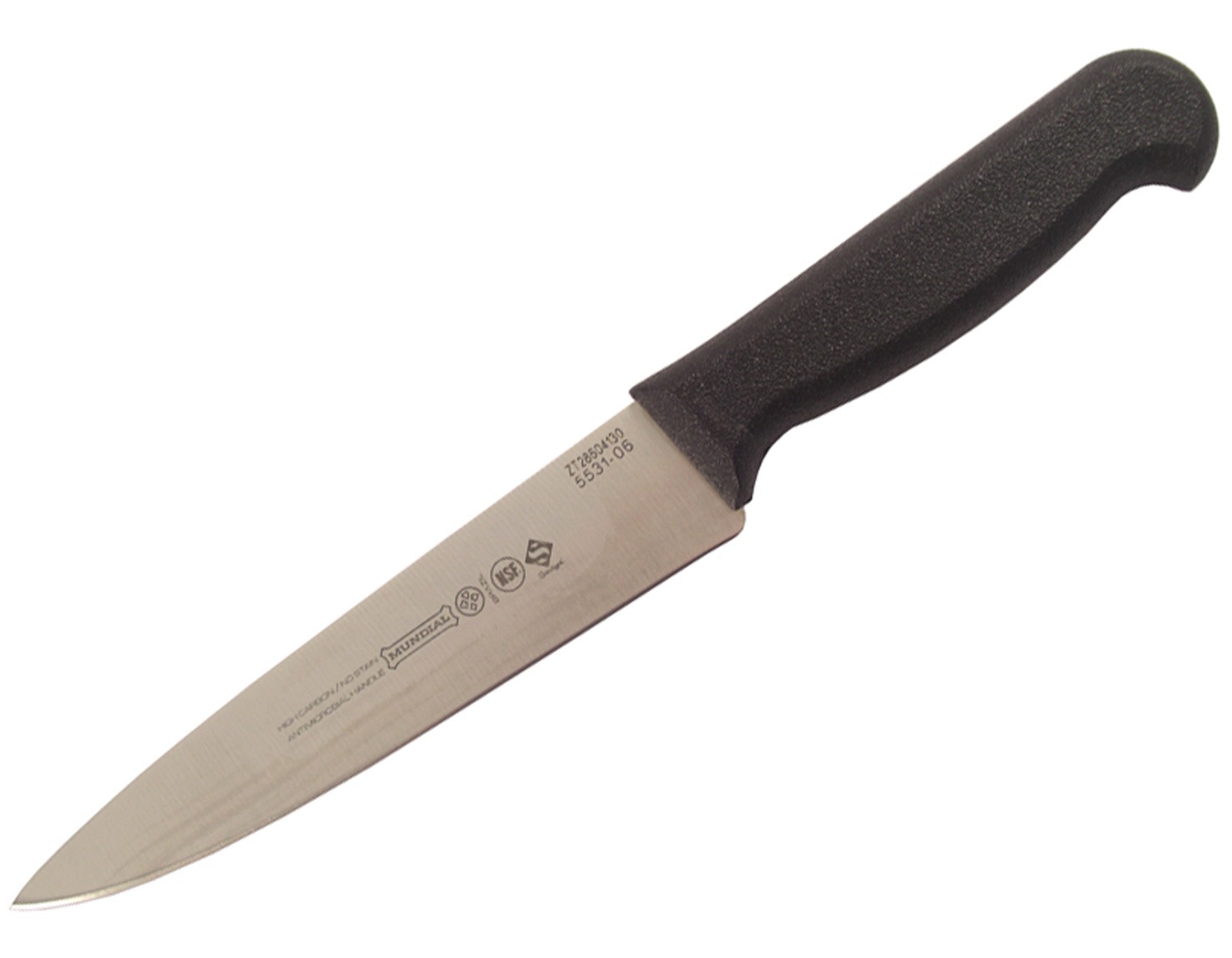 Mundial 5500 Series 6” Trimming Knife (Black Handle)