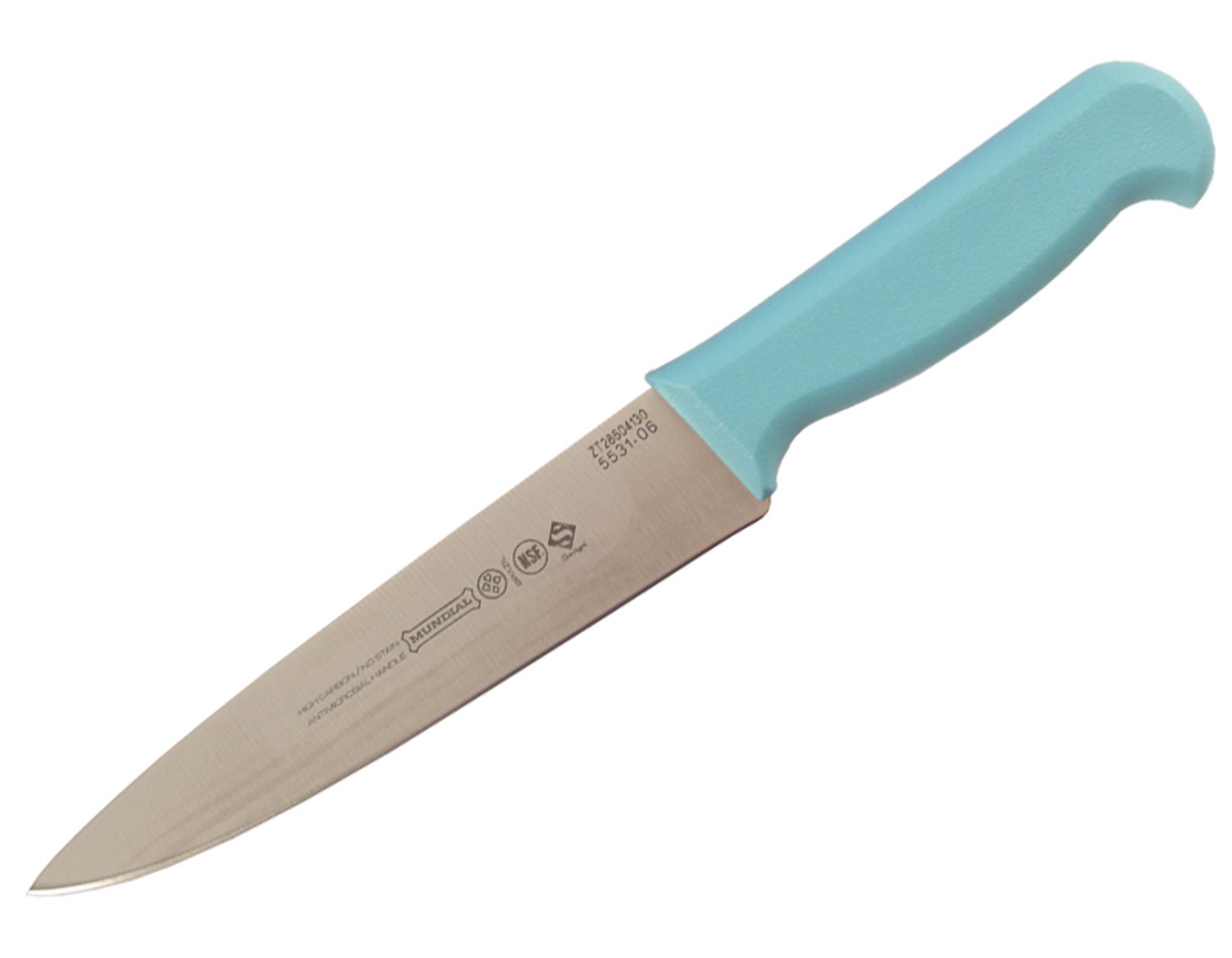 Mundial 5500 Series 6” Trimming Knife (Light Green Handle)