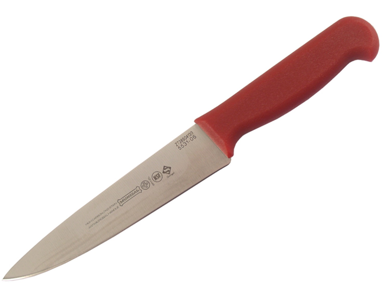 Mundial 5500 Series 6” Trimming Knife (Red Handle)