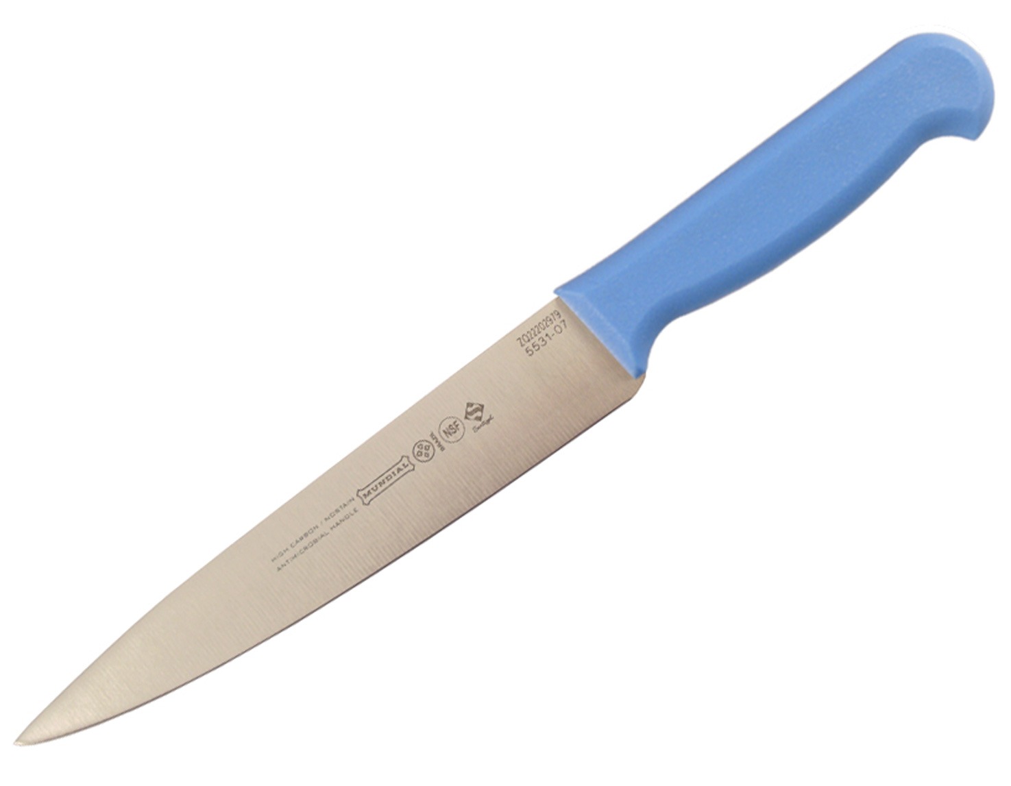 Mundial 5500 Series 7” Trimming Knife (Light Blue Handle)