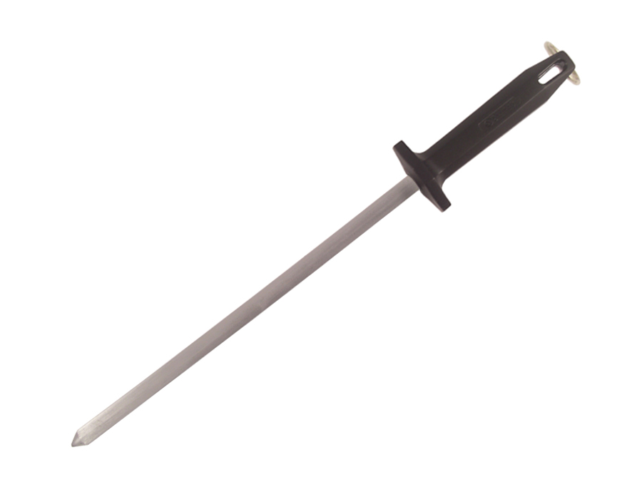5540-12" SHARPENING STEEL - BLACK HANDLE
