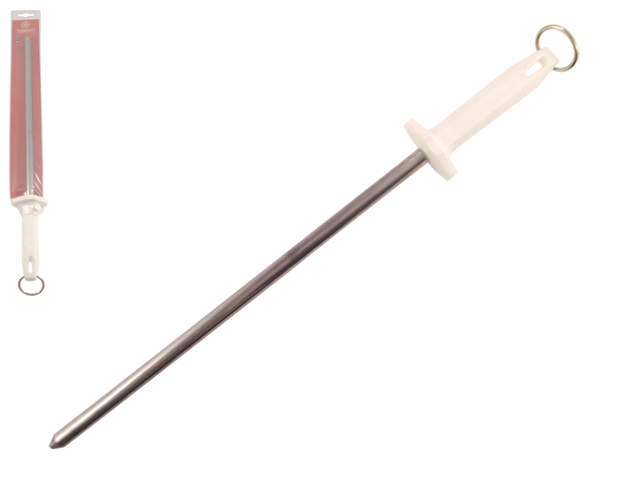 5540-14P 14" POLISHING STEEL WHITE