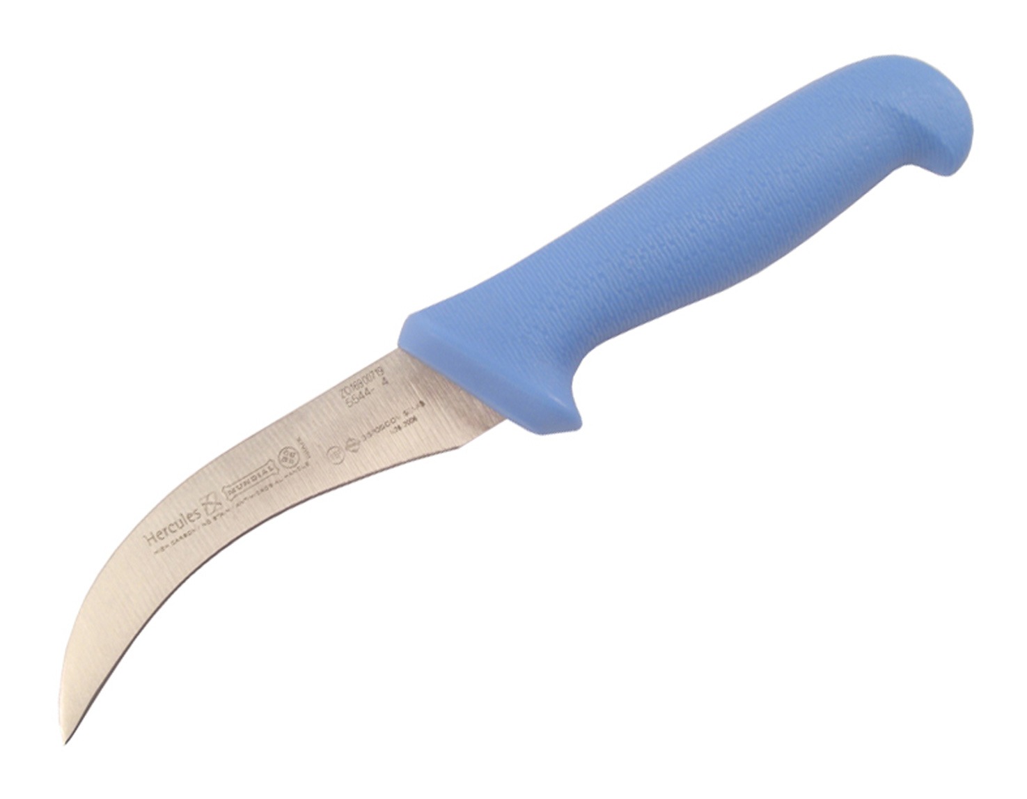 Mundial 5500 Series 4" Curved Boning Knife (Light Blue Handle)