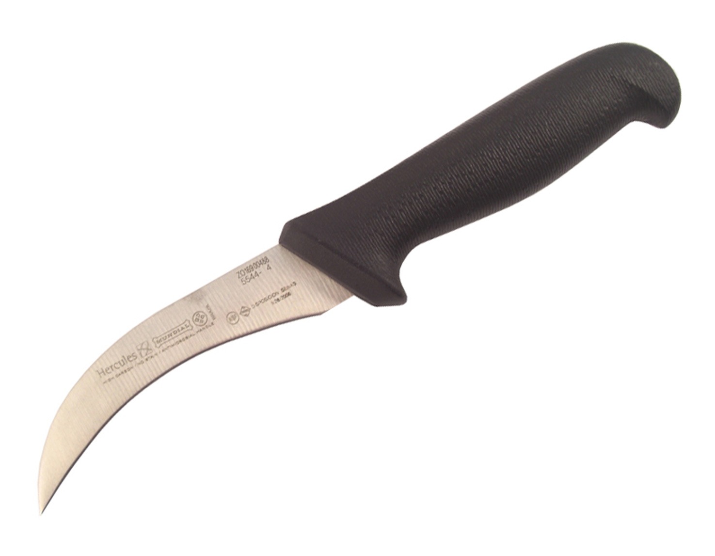 Mundial 5500 Series 4" Curved Boning Knife (Black Handle)