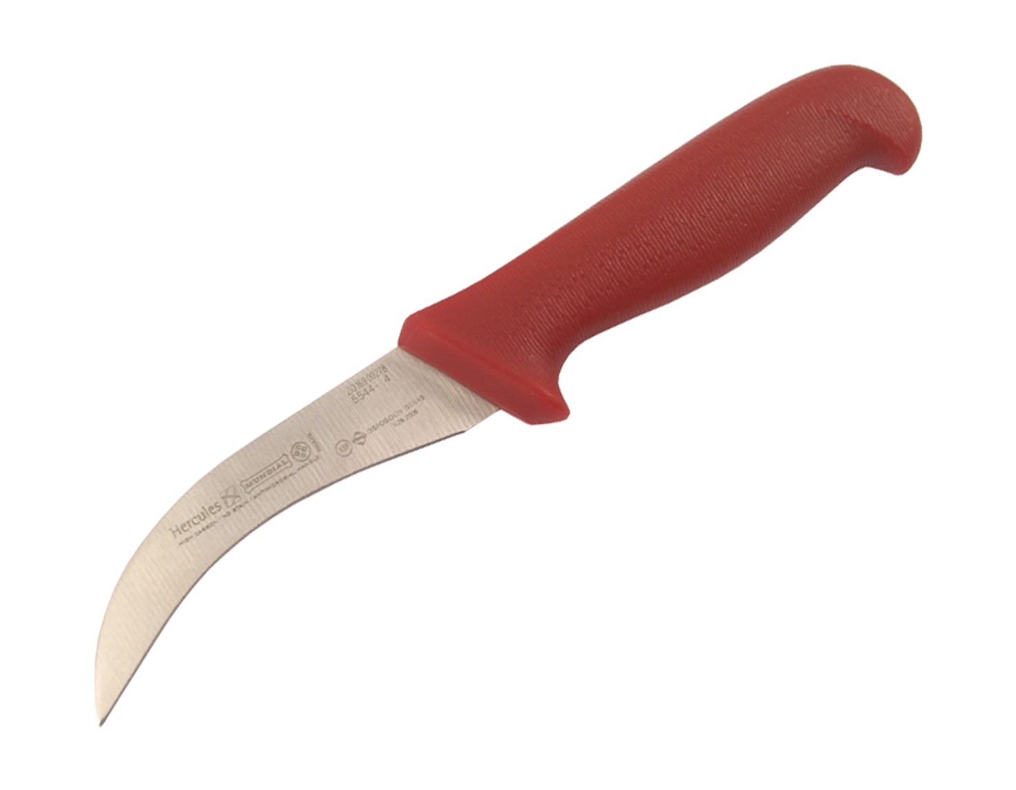 Mundial 5500 Series 4" Curved Boning Knife (Red Handle)