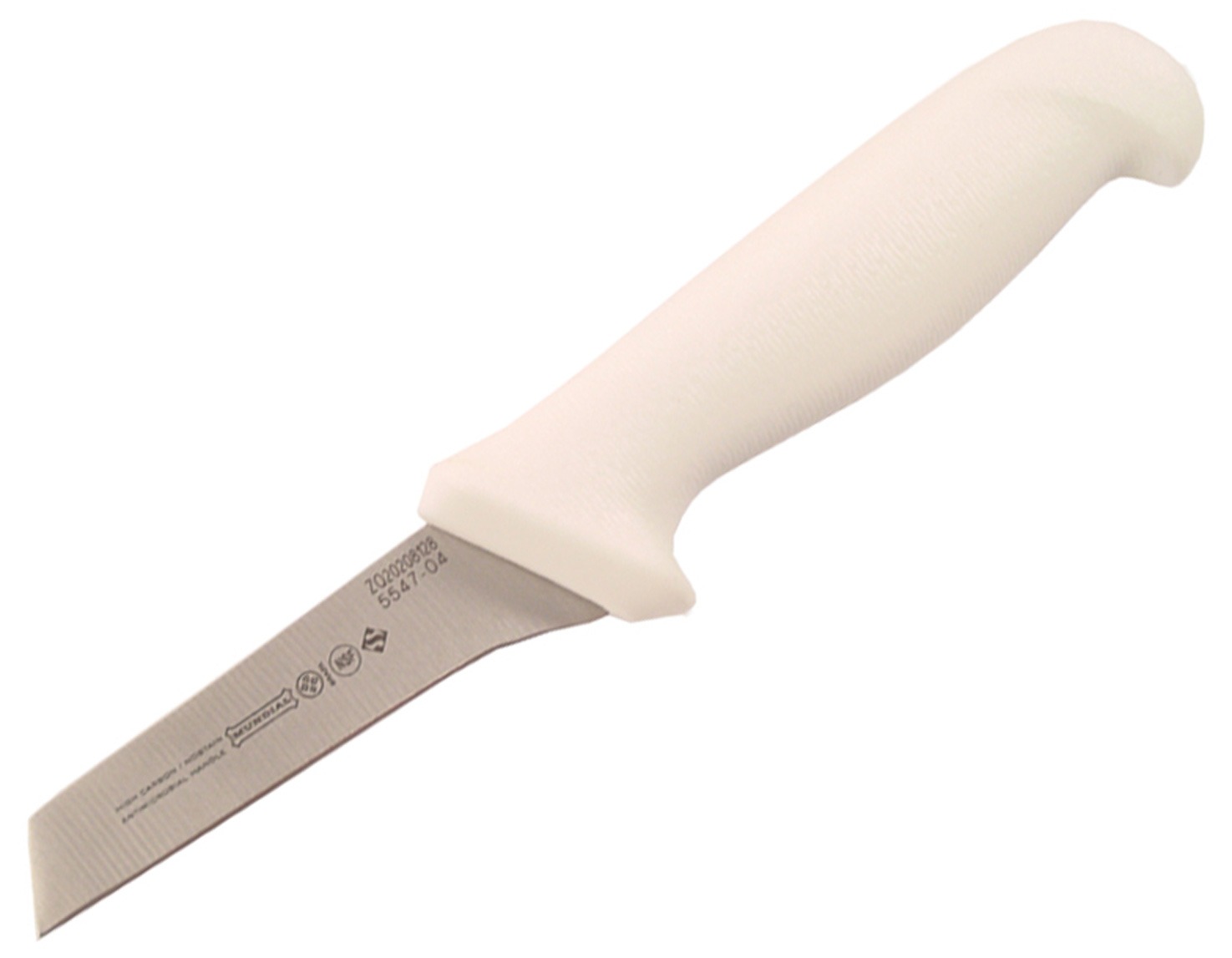 Mundial 5500 Series 4" Snub Nose Boning Knife (White Handle)