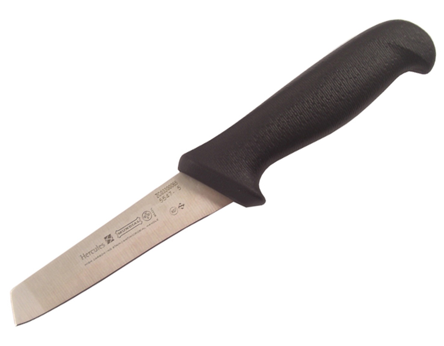 Mundial 5500 Series 5" Snub Nose Boning Knife (Black Handle)