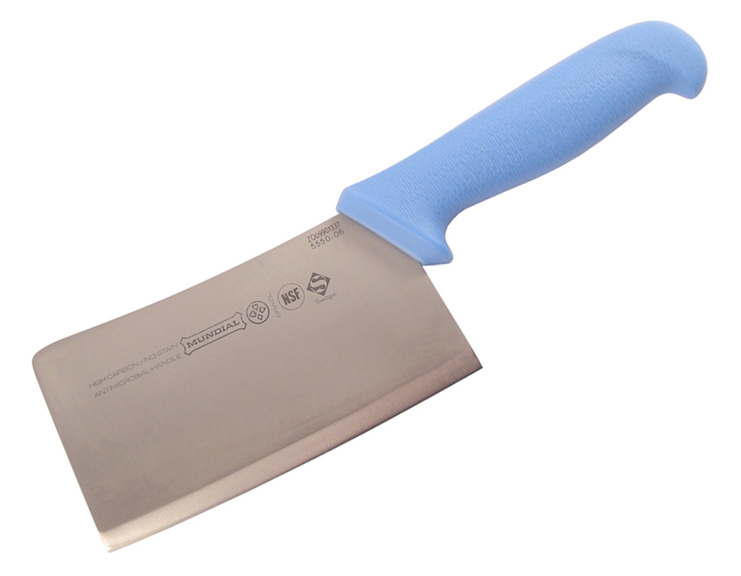Mundial 5500 Series 6" Cleaver (Light Blue Handle)