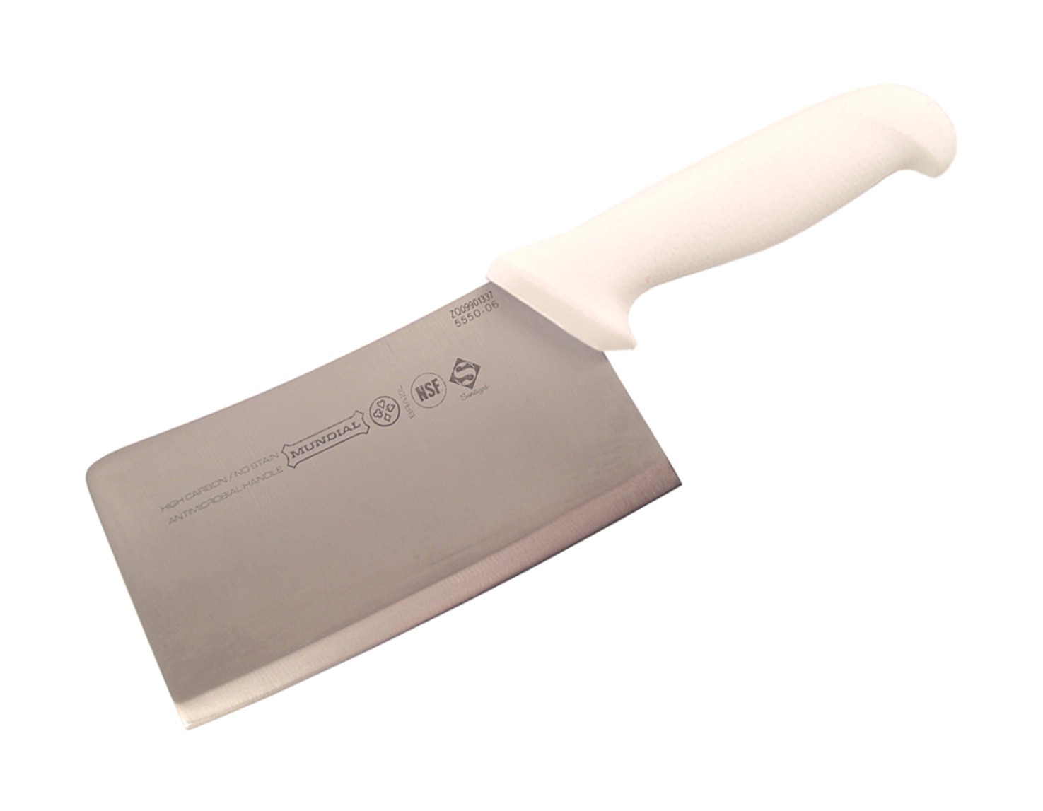 Mundial 5500 Series 6" Cleaver (White Handle)