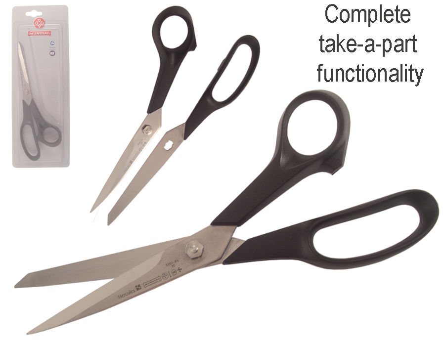 5560 8-1/2" SCISSOR BLACK HANDLE