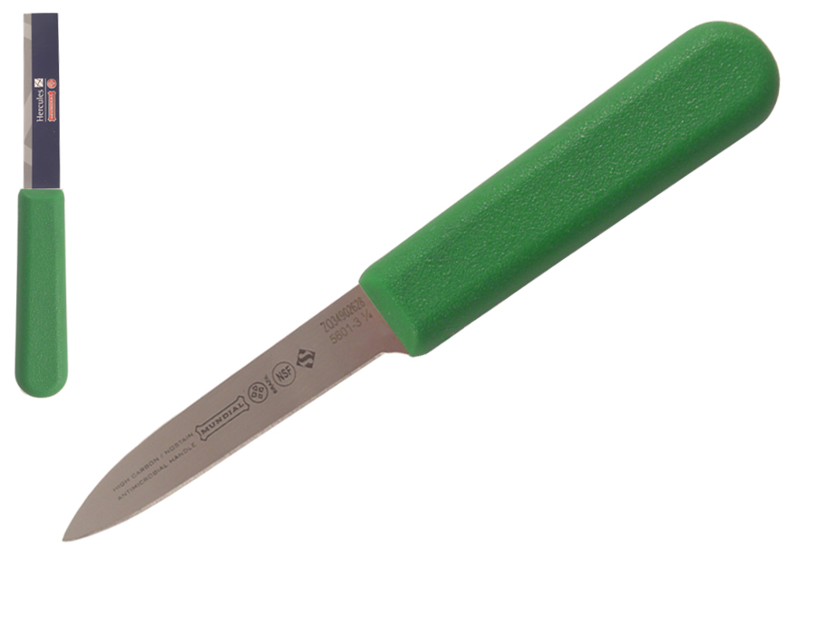 Mundial 5600 Series 3" Paring Knife (Green Handle)