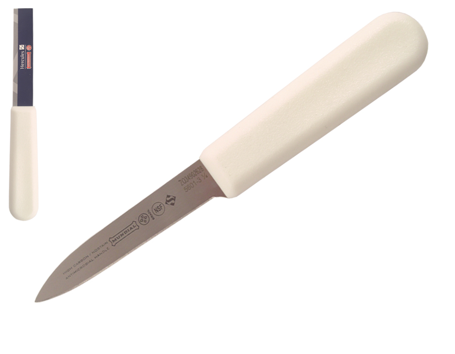 Mundial 5600 Series 3" Paring Knife (White Handle)