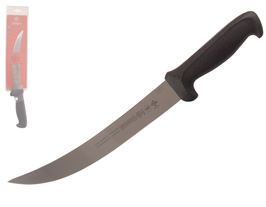 Mundial 5600 Series 10" Breaking Knife (Black Handle)