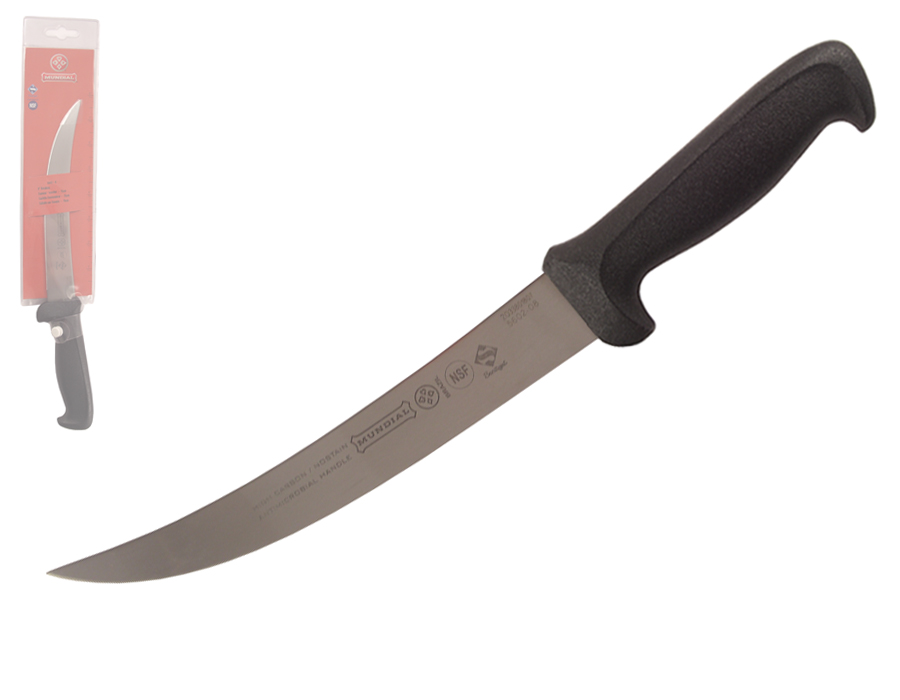 Mundial 5600 Series 8" Breaking Knife (Black Handle)