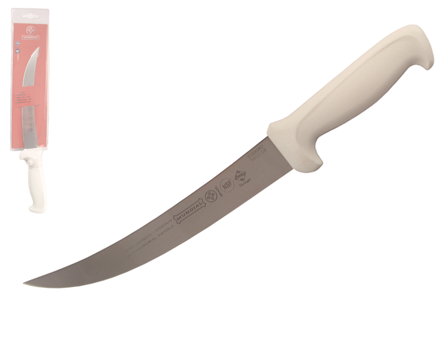 Mundial 5600 Series 8" Breaking Knife (White Handle)