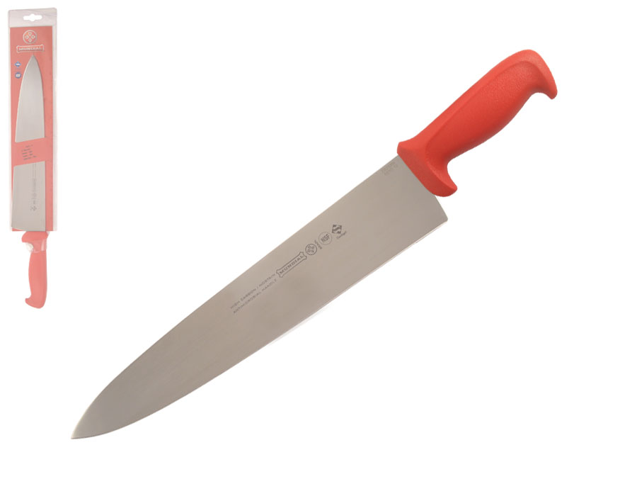 Mundial 5600 Series 12" Cook's Knife (Red Handle)