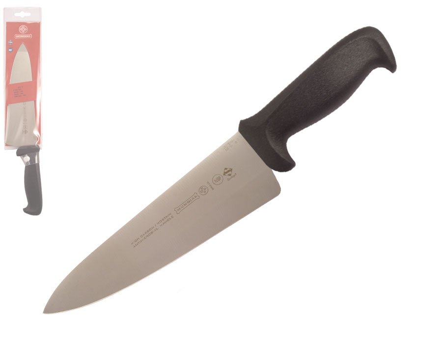 Mundial 5600 Series 8" Cook's Knife (Black Handle)