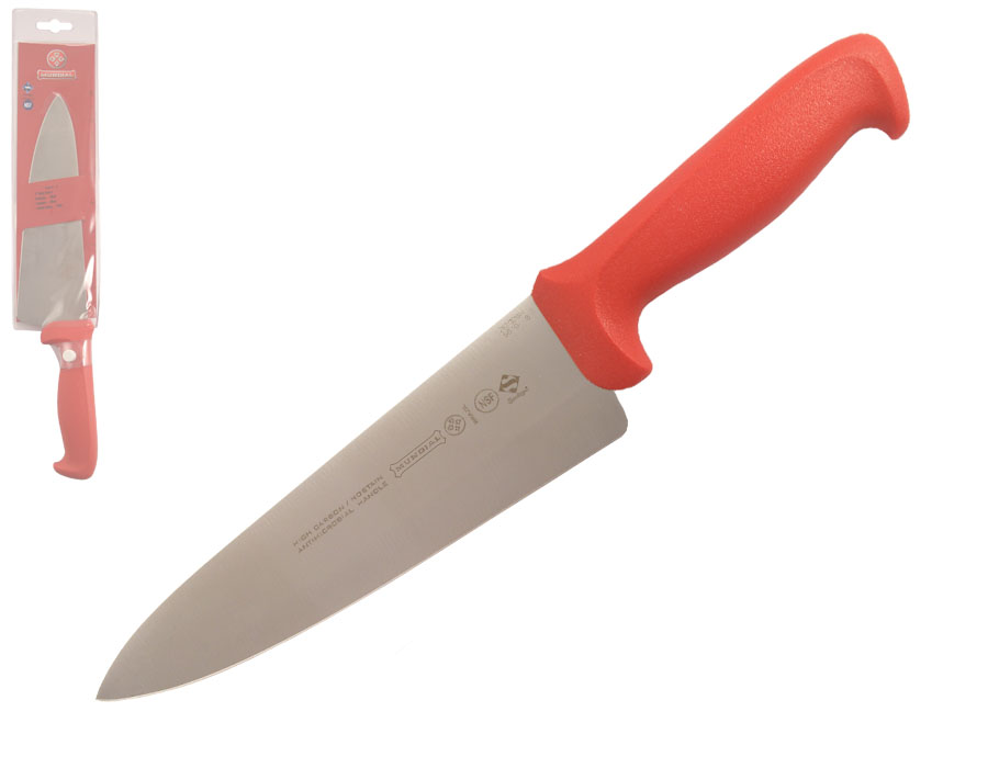 Mundial 5600 Series 8" Cook's Knife (Red Handle)