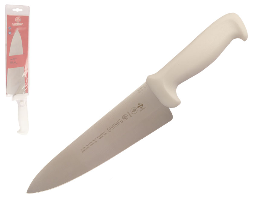 Mundial 5600 Series 8" Cook's Knife (White Handle)