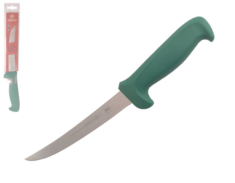 Mundial 56166GR 6" Curved Semi-Stiff Boning Knife (Green Handle)