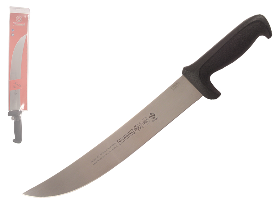 Mundial 5600 Series 10" Cimeter Knife (Black Handle)