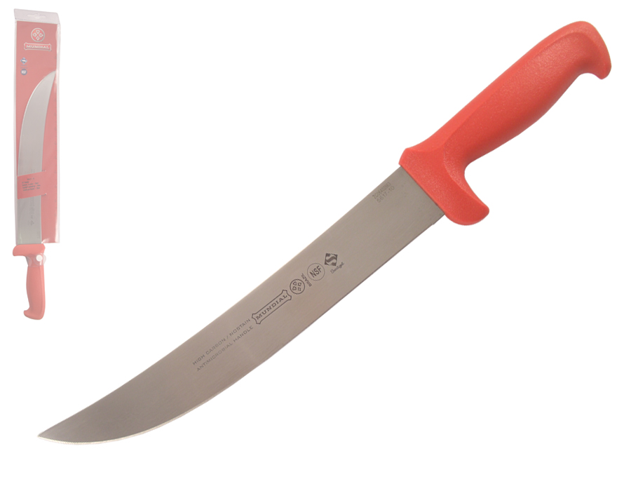 Mundial 5600 Series 10" Cimeter Knife (Red Handle)
