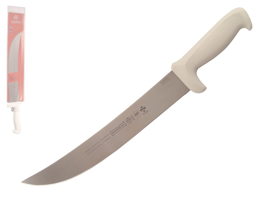Mundial 5600 Series 10" Cimeter Knife (White Handle)