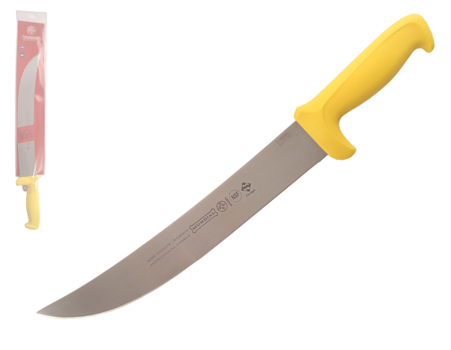 Mundial 5600 Series 10" Cimeter Knife (Yellow Handle)
