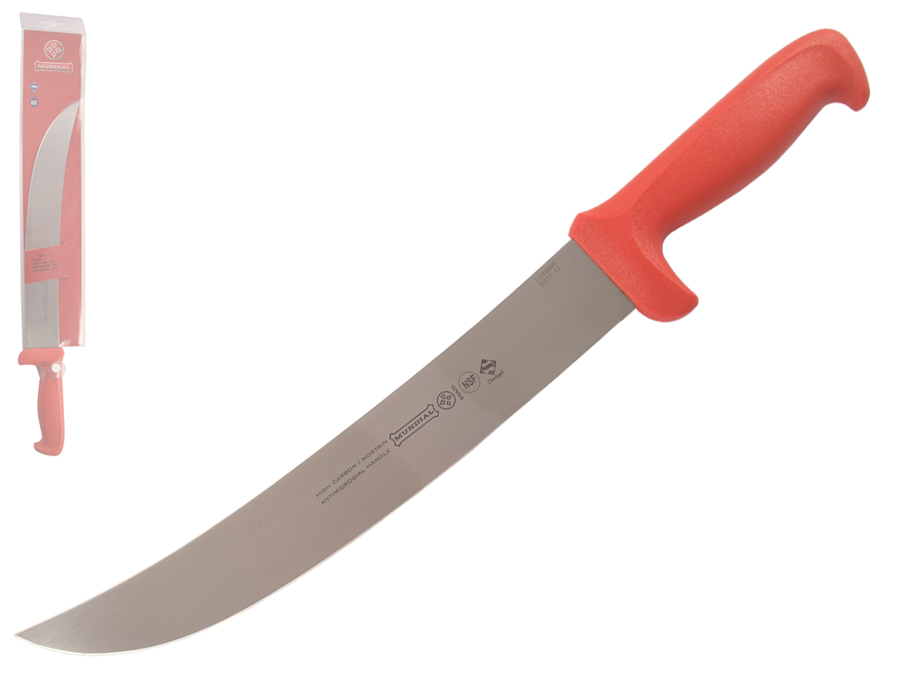 Mundial 5600 Series 12" Cimeter Knife (Red Handle)
