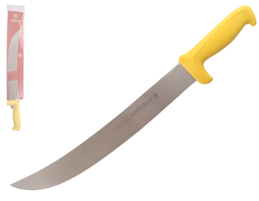 Mundial 5600 Series 14" Cimeter Knife (Yellow Handle)