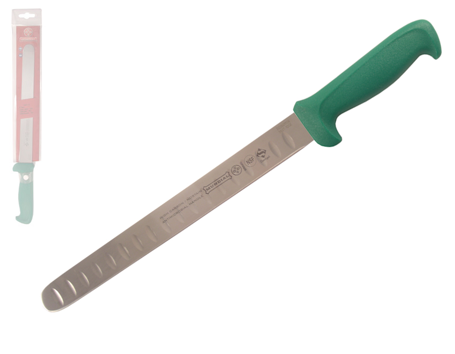 Mundial 5600 Series 10" Hollow Edge Slicing Knife (Green Handle)