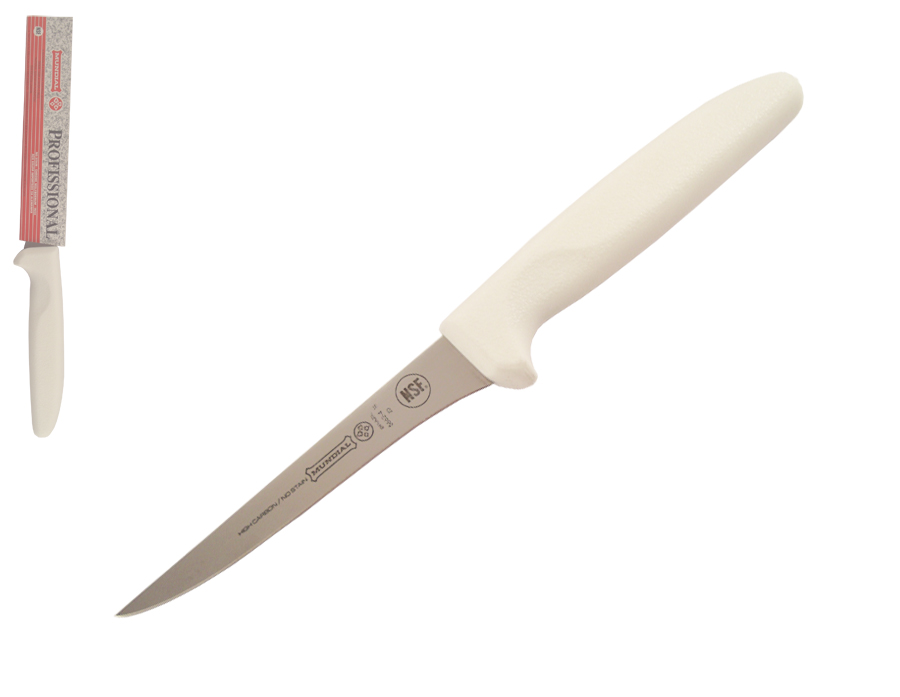 Mundial 5600 Series 4.50" Narrow Boning Knife (White Handle)