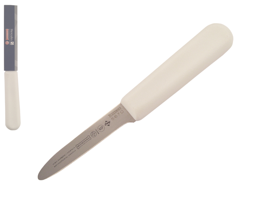 5670 3" NARROW CLAM KNIFE WHITE