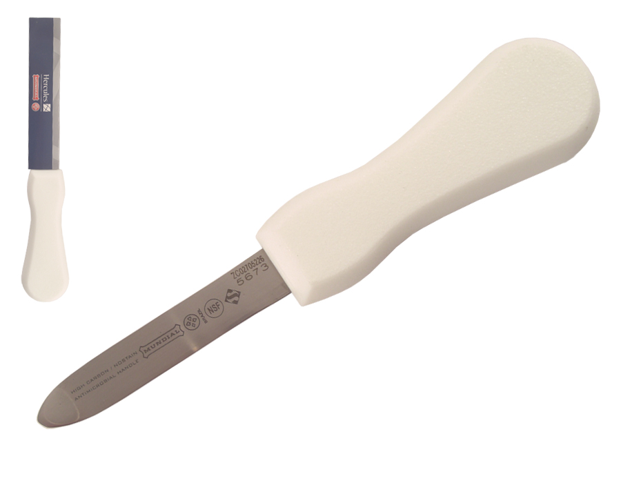 5673 2-3/4" WIDE OYSTER KNIFE WHITE