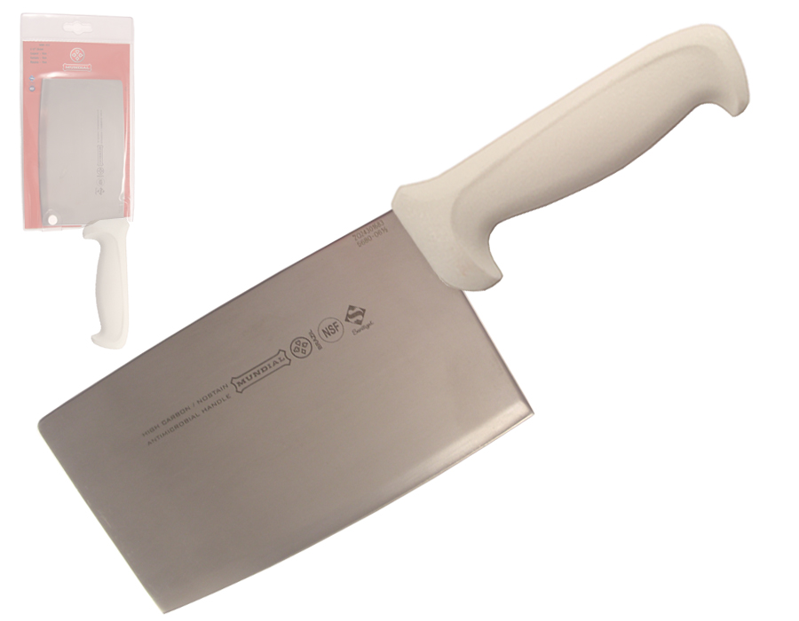 5680 6-1/2" CLEAVER WHITE HANDLE
