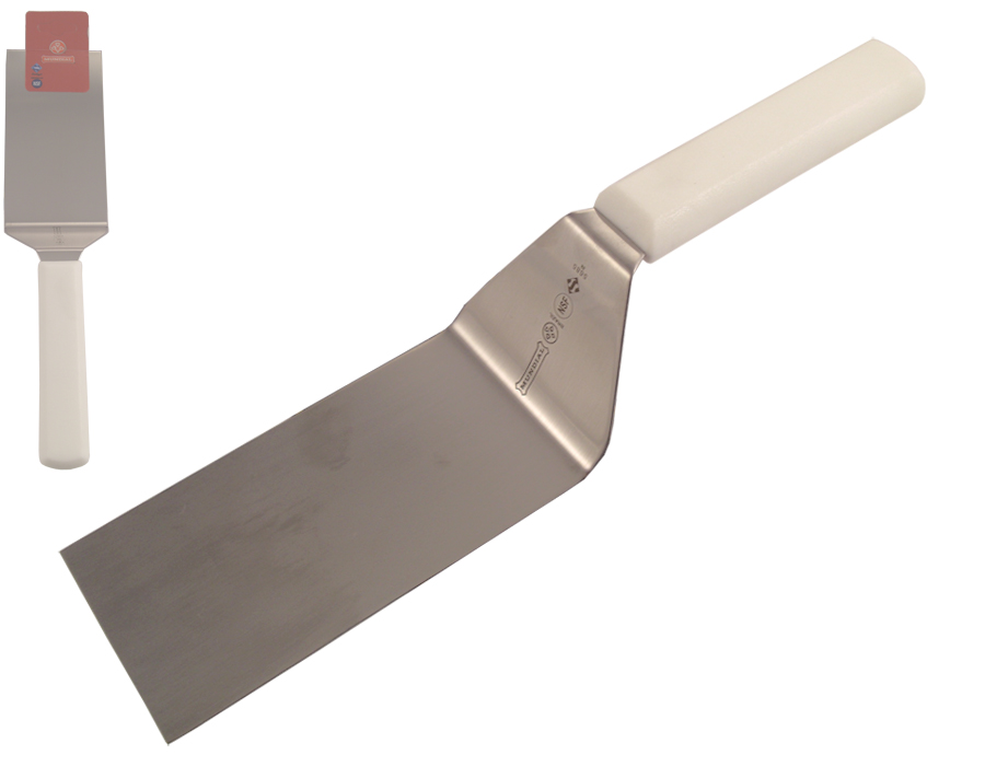5685 6"x3" SQ END TURNER WHITE HANDLE