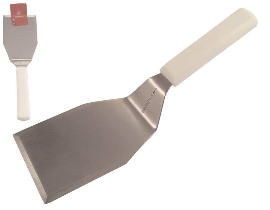 5687 5"x4" HAMBURGER TURNER WHITE