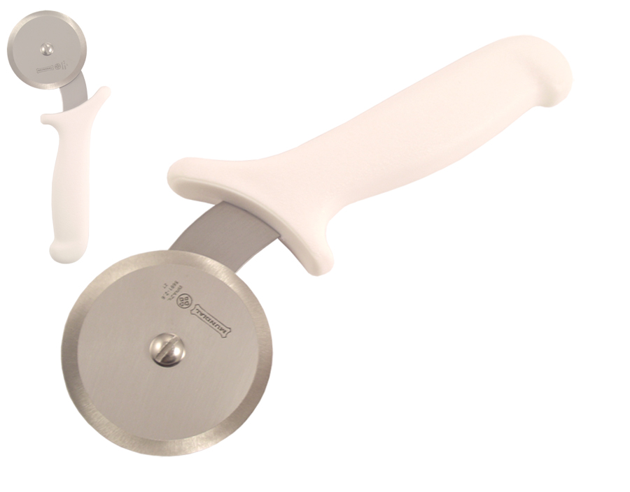 5691 2-1/4" PIZZA CUTTER WHITE HANDLE