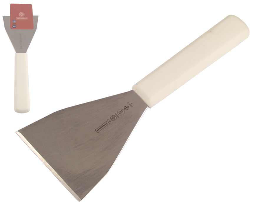 5692 3" GRIDDLE SCRAPER WHITE