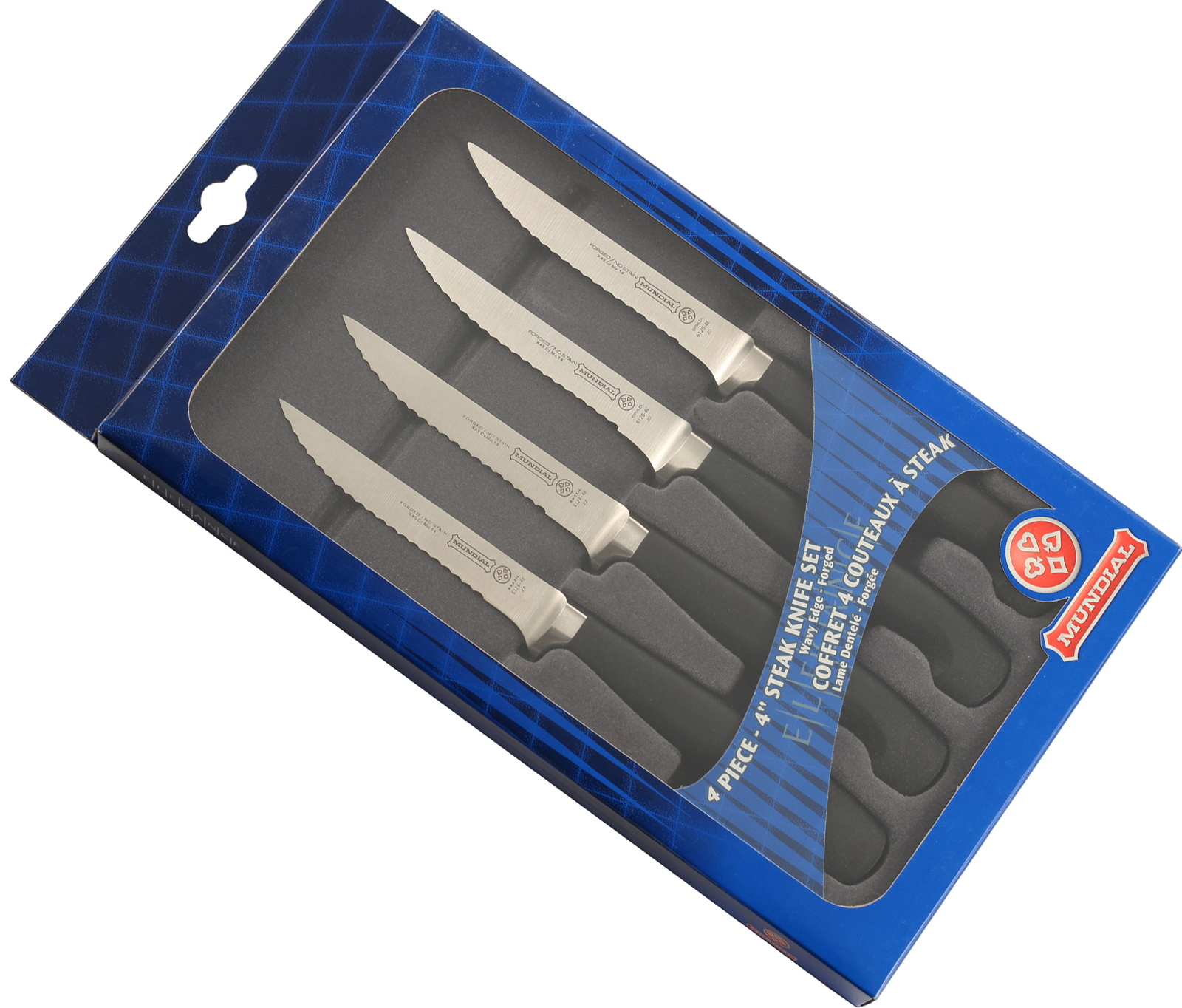 Mundial Elegance 4-Piece 4"Serrated Edge Steak Knife Set