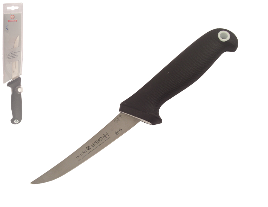 Mundial UltraGrip 5" Curved Flexible Boning Knife (Black Handle)