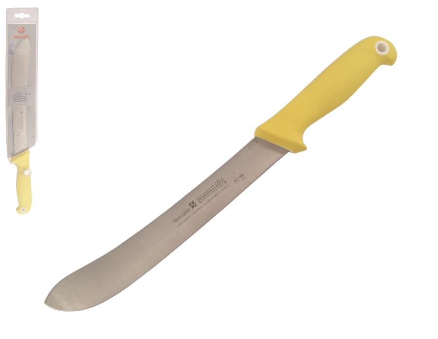 Mundial UltraGrip 10" Butcher's Steak Knife (Yellow Handle)