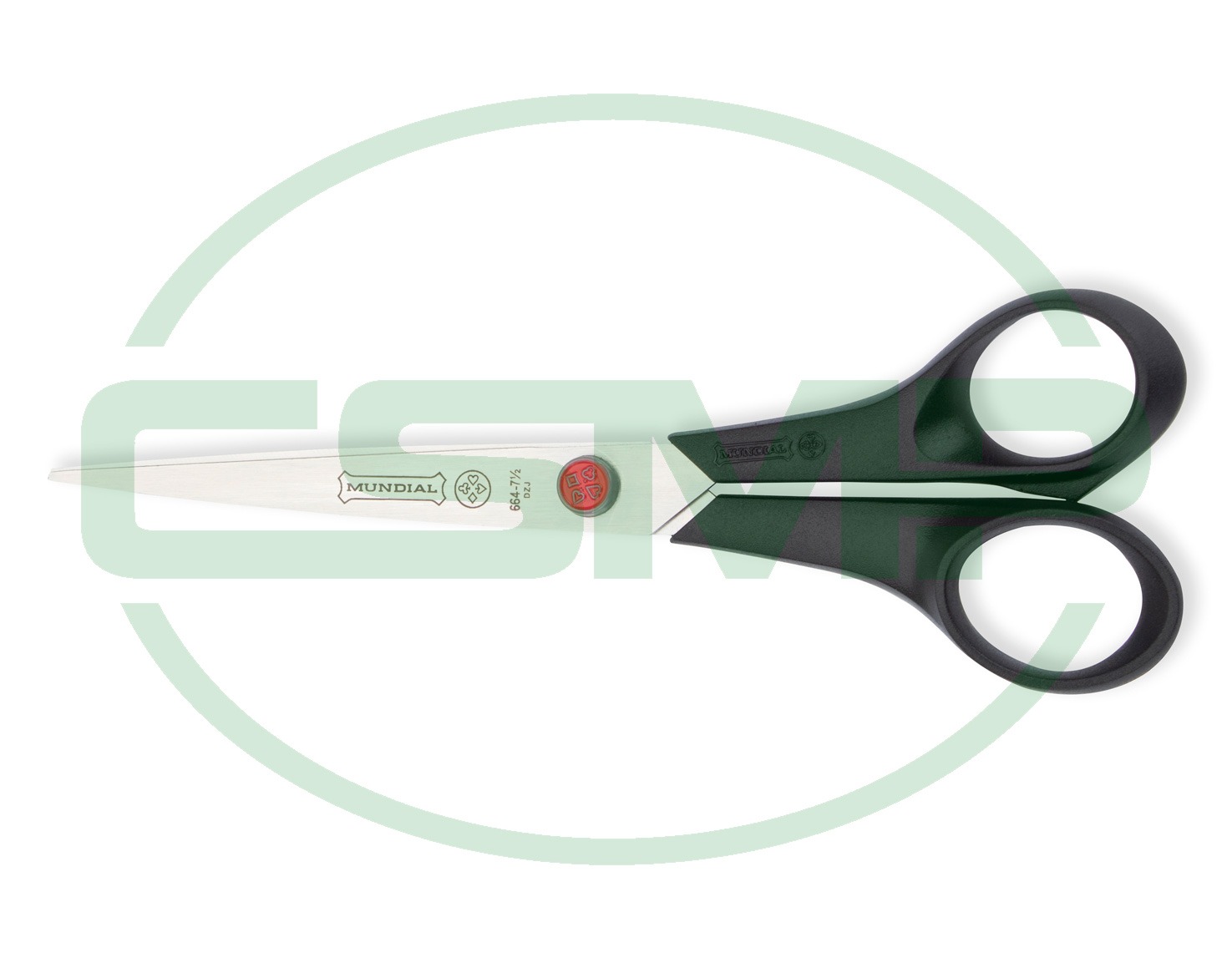 664 7-1/2" MULTI-USE SCISSOR MUNDIAL RED DOT