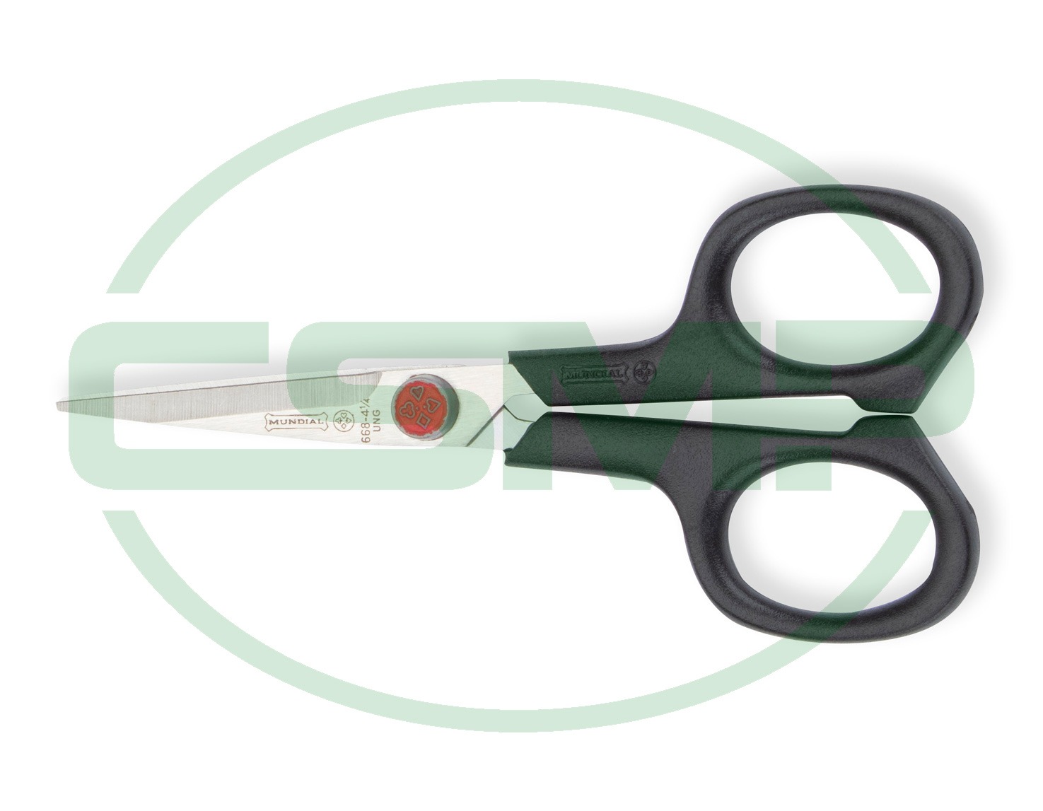668 4-1/4" EMBROIDERY SCISSORS MUNDIAL RED DOT