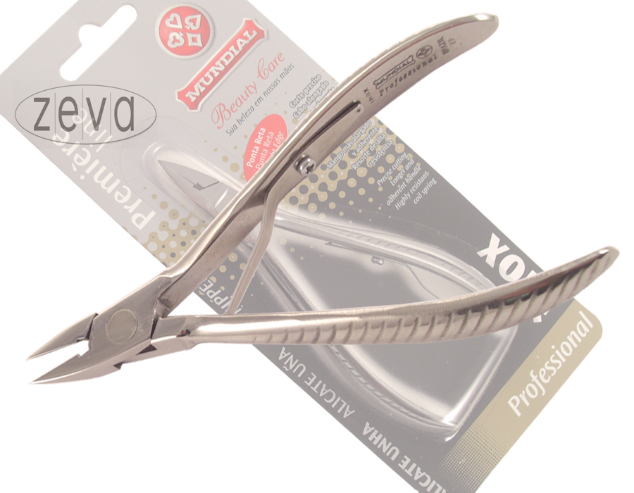 Mundial Premiere Line 4.75" Inox Straight Nail Plier