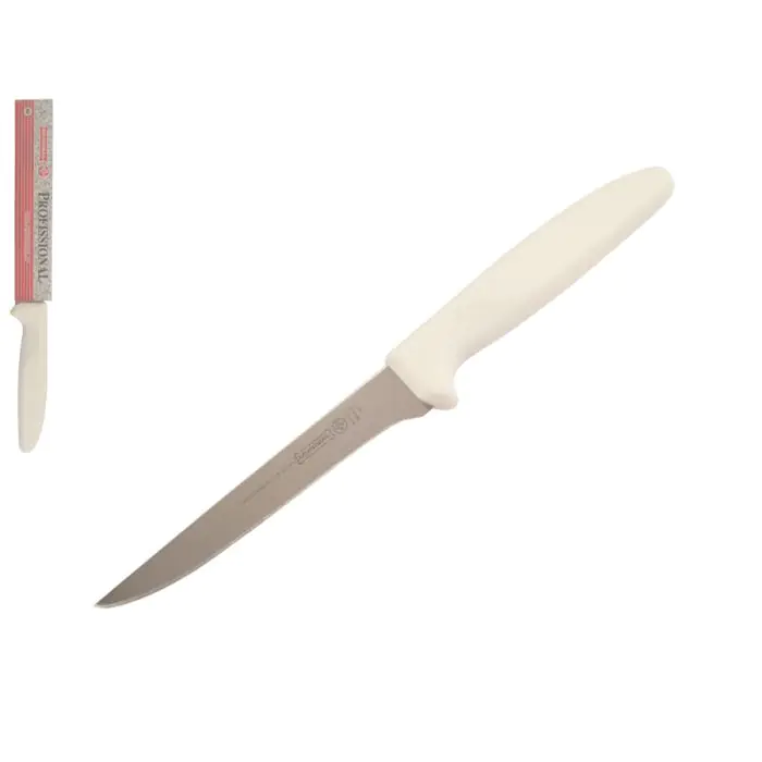 Mundial 5600 Series 5" Wide Boning Knife (White Handle) Mundial 5600 Series 5" Wide Boning Knife (White Handle)