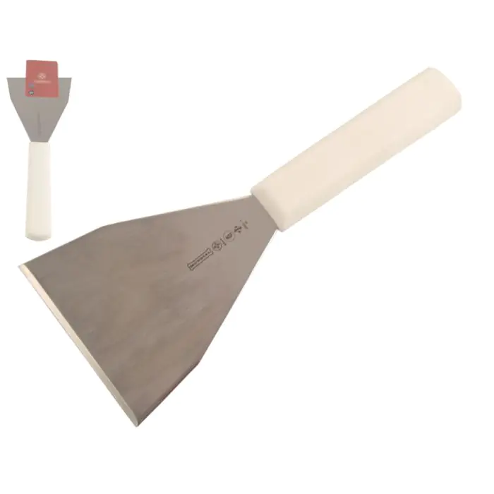 5692 4" GRIDDLE SCRAPER WHITE