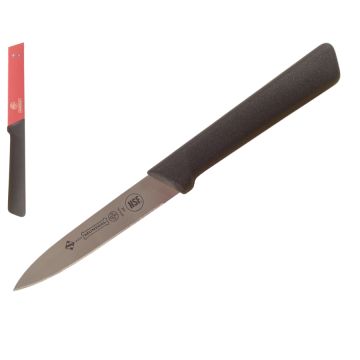 Mundial 5600 Series 4" Spear Point Paring Knife (Black Handle)