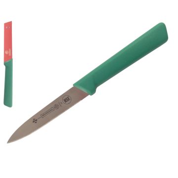 Mundial 5600 Series 4" Spear Point Paring Knife (Green Handle)